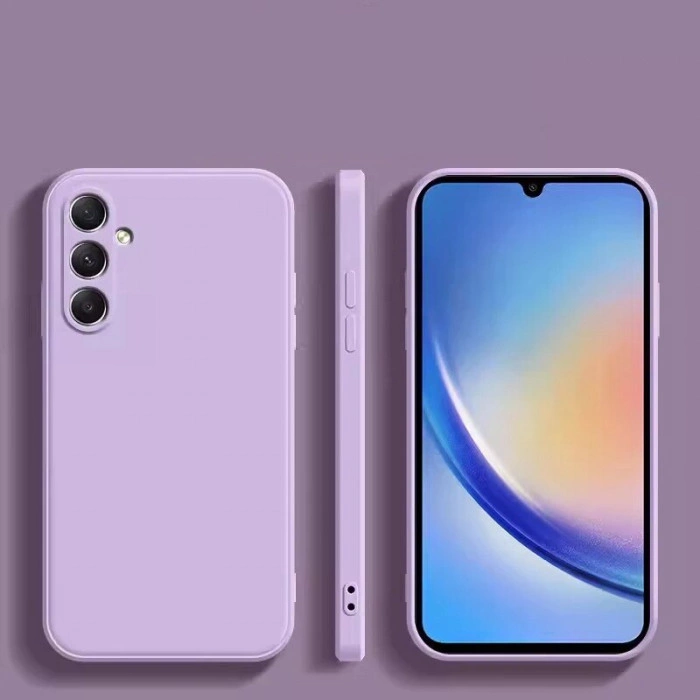 Силіконовий чохол Soft Touch для Samsung Galaxy A35 Лавандовий